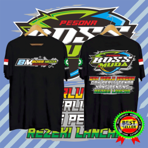 KAOS TSHIRT BAJU DISTRO BM.BOSS MUDA