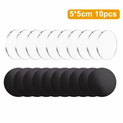 CBT 10pcs Acrylic Custom Photo Acrylic Kit ic Backing Transparent DIY Fridge Gifts Clear ic Refrigerator Stickers Photo Display