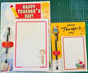 Best TEachers Day Gift Set Gift Idea for Teachers Best Teacher Ever Teacher Notepad