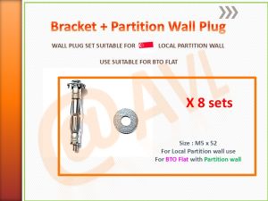TV Bracket heavy duty bracket for 70"-120" tv (SG READY STOCK)DY1000