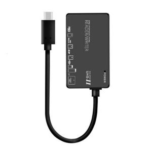 5 Slot Reader Memory Stick Adapter USB/Type C to TF MS XD Reader for Camera Phone Laptop Computer Memory Reader