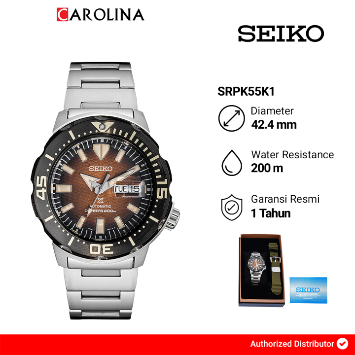 Jam Tangan Pria Seiko Prospex Monster SRPK55K1 Indonesian Limited