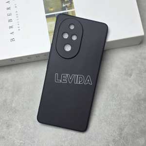 Case for Honor 200 Pro Honor X9C Macaron Square Black / Case Square Edge Honor 200 Pro Honor X9C