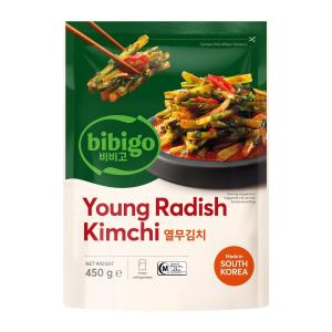 CJ Bibigo Young Radish Kimchi (Yeolmu Kimchi) Korean Banchan 450G