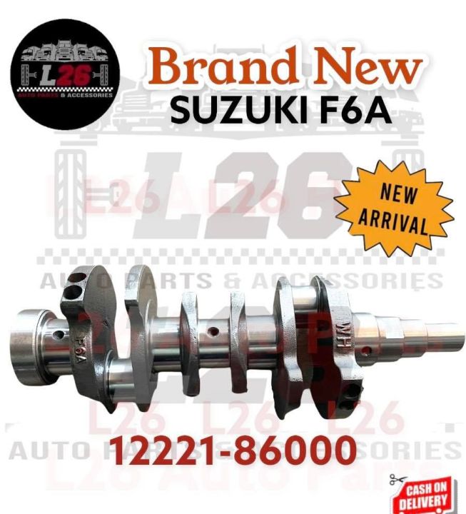 Suzuki F6A MULTICAB CRANK SHAFT TCR-032 12221-86000 | Lazada PH