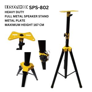 IMIX SPS802 heavy duty full metal speaker stand with metal plate included