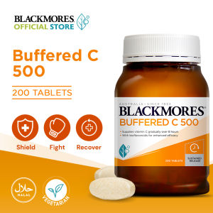 Blackmores Buffered C 500 (200s) – Vitamin C For Long-Lasting Immunity Support