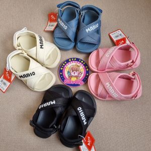 Giày Sandal quai dán Cheerful Mario cho bé trai gái 2-8 tuổi (MS6214)