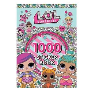 LOL Surprise 1000 Stickers Book Activity for Children
