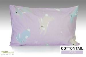 FAIRmaid ปลอกหมอนหนุน ขนาด 19นิ้ว x 29นิ้ว / ปลอกหมอนข้าง ขนาด 14นิ้ว x 44นิ้ว  ลาย Cottontail