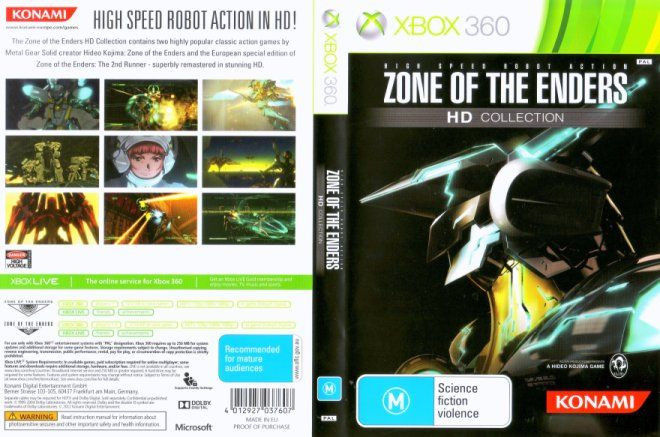 XBOX 360 Kinect Zone of the Enders HD Collection | Lazada