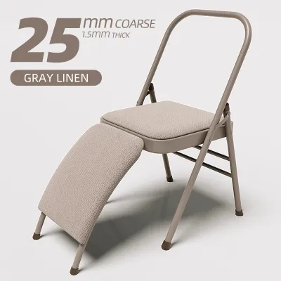 Yoga Chair Iyengar Professional Auxiliary Chair Thickened Reinforced Folding Chair Yoga Assistive Device Stool Yoga