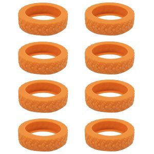 【New】4/8Pcs Luggage Wheels Protector Silicone Reduce Noise Travel Suitcase Wheels Cover Thick Texture Luggage Accessories