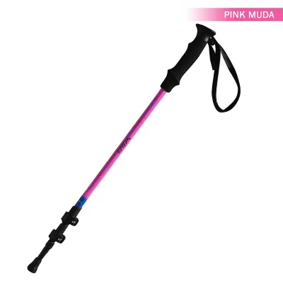Trekking Pole Adjustable Tongkat Pendaki Gunung Hiking Anti Karat
