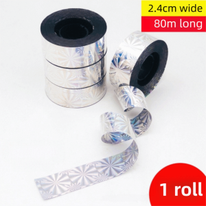 OUREAL 50M/100M/300M Flashing Hanging Bird Repellent Ribbon Adhesive-free Double-sided Reflective Bird Scare Tape Creative Multipurpose Anti Bird Tape Small Animals