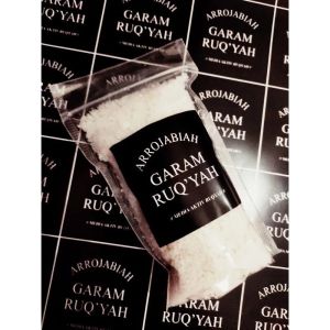 GARAM RUQYAH ARROJABIAH 1Kg Garam yang sudah diruqyah oleh pakar ruqyah nasional