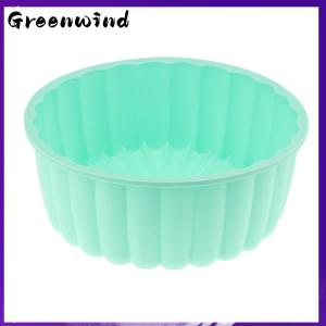 【Greenwind】 6 Inch Charlotte Cake Pan Silicone Cheesecake Nonstick Round Silicone Baking Mold Cake Molds For Strawberry Shortcake Tart Pie