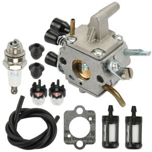 Brush Cutter Carburetor Carb Kit FS120 FS250 FS300 Trimmer Eater