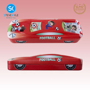 Steve Kyle Korean Creative Cartoon Pencil and Sharpener Box Pencil Case Double Layer