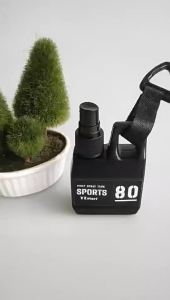 Popular 80ml Camping Spray Bottle Travel Portable Plastic Bottle Press Disinfectant Fluid Storage Bottle