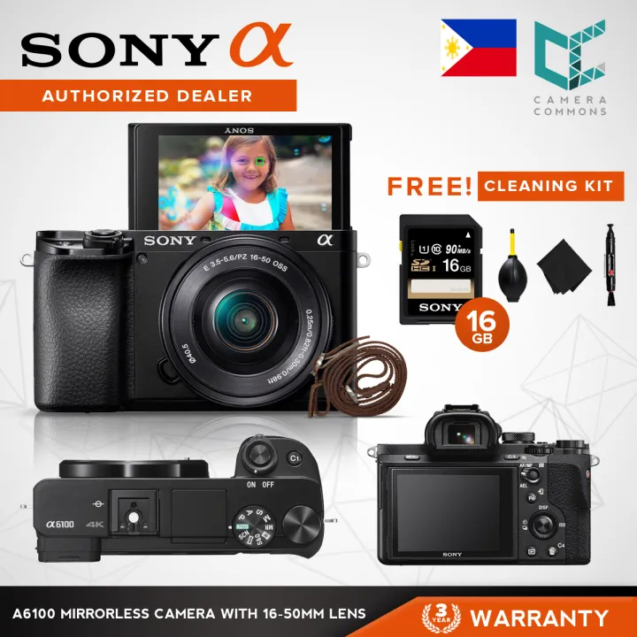 Sony Alpha A6100 Sony Alpha a6100 Mirrorless Digital Camera with