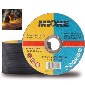 BAI WEN 4.5 inch Metal Cutting Disc 4" Cut-off wheel 115x1.2x22.2mm For Cutting Metal and Stainless Steel 5PCS/10PCS/20PCS/30PCS/50PCS