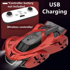 R-753S Infrared Control RC Car Toy Kids Wall Climbing Light Tracking Sports