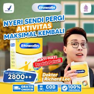 Susu Etawalin Paket 3 Box Ori Original - Susu Etawa Bubuk Atasi Nyeri Pinggang Tulang Sendi Lutut Rematik Asam Urat Aman Alami Halal BPOM Isi 200 gr