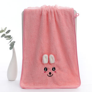 MPHK0433 Handuk Mandi Motif  Kuping Baby  Karakter Kartun Lembut