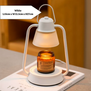 [Ready Stock] [Japanese] Scented Candle Warmer Lamp Electric Candle Burner Heater Battery Melting Wax  2/3 Wick Candle Cute Cheap Fragrance Malaysia 3 Pin Plug Dimmable Adjustable Brightness LED Light Night Sleep Bedroom Bedside Table Desk Decoration Gift