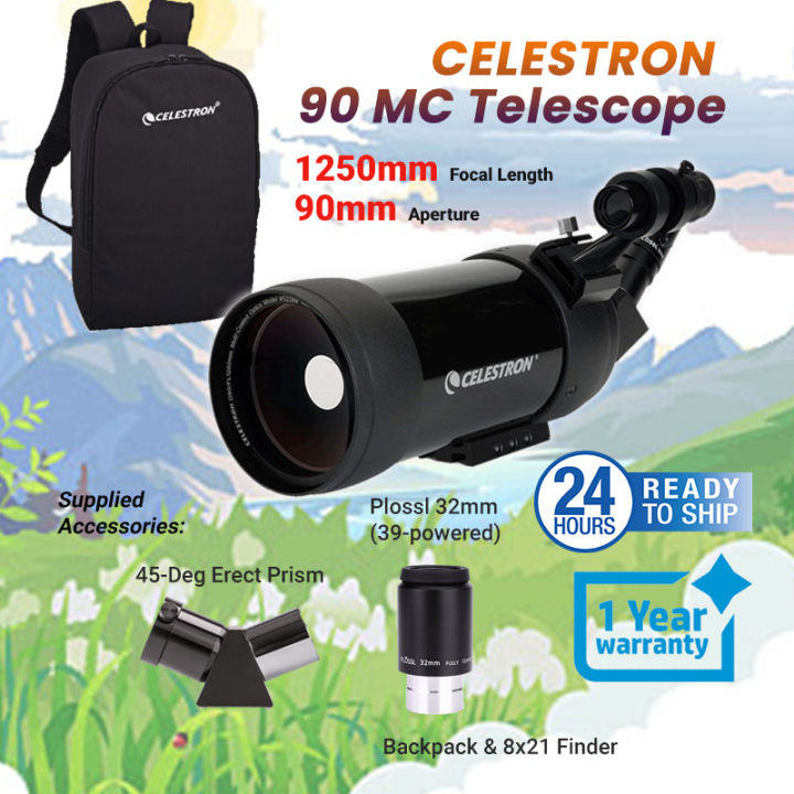 Celestron Telescope C90 Maksutov Spotting Scope Lazada