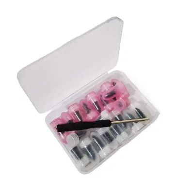 Isi 20 Tambal Ban Sekrup Karet Tubeless Rubber Nails Tire Repair Universal Untuk Mobil Motor Skuter Sepeda