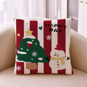 Christmas 2-in-1 Pillow Blanket Foldable Car Office Travel Cushion 40cm Closed to 110x145cm Opened Soft Baby Velour & Milled Fabric Portable Reversible Throw Blanket