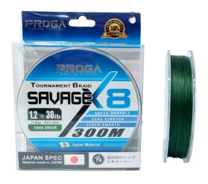 PROGA SAVAGE X8 BRAIDED LINE 300m