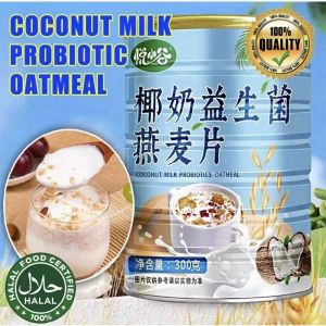椰奶益生菌燕麦片健康早餐Coconut Milk Probiotic Oatmeal Oatmeal Canned Nutritious Breakfast Brewed Ready-to-Drink