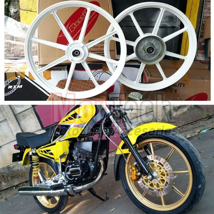 Velg Pelek Racing V Rossi Zigen Swan Balok 8 Yamaha Rx King RxK RxKing