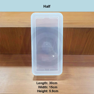 Stackable Clear Transparent Graham Bar Tupperware Food Keeper / Microwavable/ Salad / Graham Co