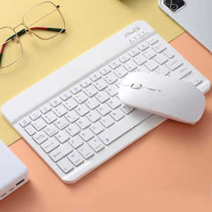 10inch Wireless Bluetooth Keyboard RGB Keyboard and Mouse Set For iPad Android Phone