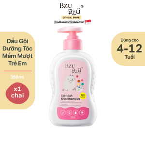 Dầu Gội Trẻ Em BZU BZU Silky & Soft Shampoo Dưỡng Tóc Mềm Mượt An Toàn Lành Tính Chai 600ml