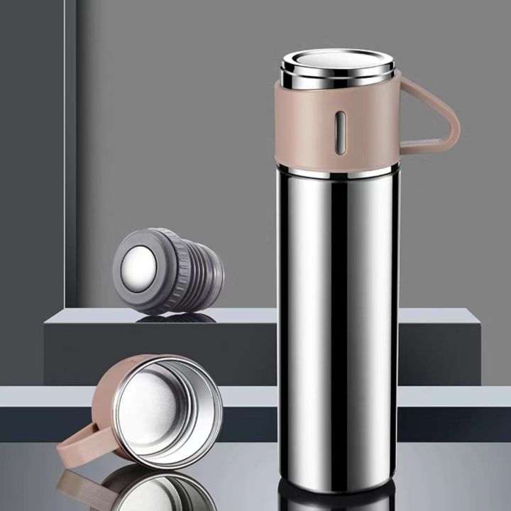 Top Grade Stainless Steel Thermos Flask w Gift 500ml Modern