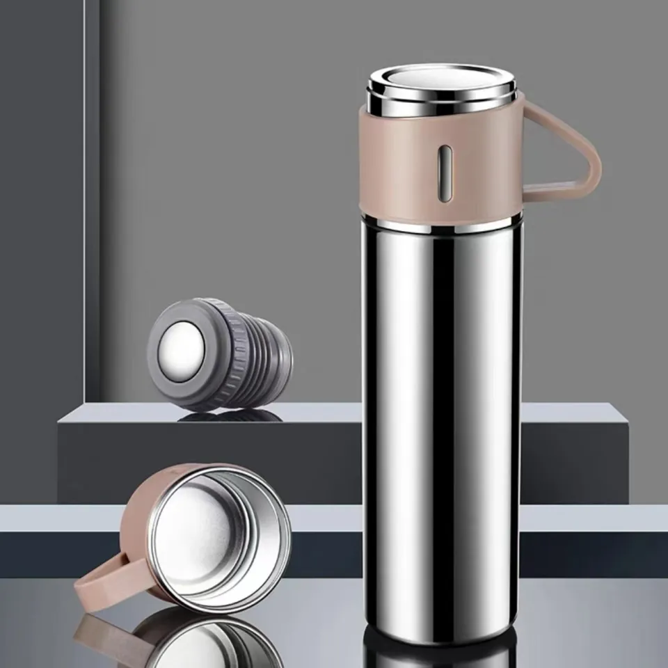 Top Grade Stainless Steel Thermos Flask w Gift 500ml Modern