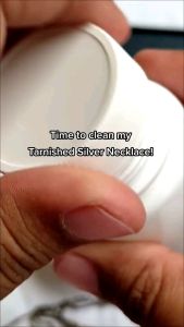 silver cleaner (1) liquid solution original jewelry or gold cleaner liquid solution pang linis ng silver and gold silver cleaning