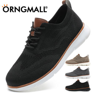 ORNGMALL Nam chất lượng cao lưới Giày thể thao giản dị thoáng khí nhẹ không chính thức Giày tây đi bộ thoải mái Giày Oxford huấn luyện viên cho nam giới cỡ lỡn 39-48