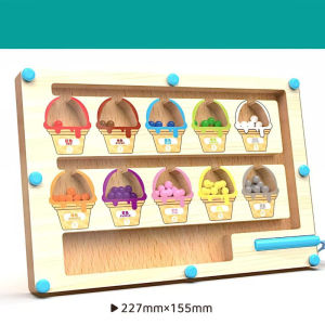 Aoduoyaya Preschool Math Learning Toys Addition Subtraction Counting Toy Portable Homeschool Supplies