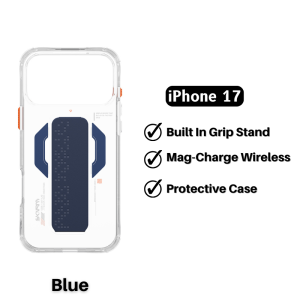SKINARMA Haxa iPhone 17 Pro Max Case / iPhone 17 Pro Case / 17 Air Mag-Charge Grip Stand Phone Case