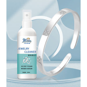 Gold Silver Cleaner 100ml Liquid Jewelry Cleaner Spray For Rings Earrings Watch Diamond Maintenanc