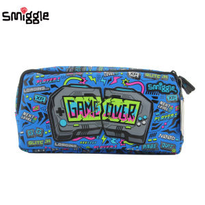 Australia smiggle original childrens pencil case Blue Game Tiger boys clutch bag school kids cool storage box stationery bags