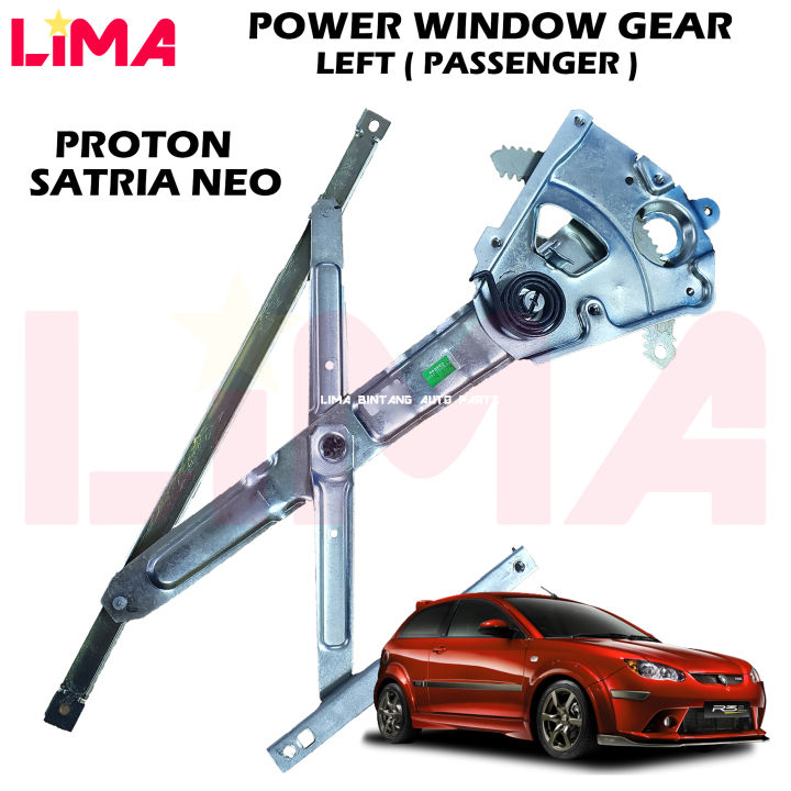 PROTON SATRIA NEO DOOR POWER WINDOW REGULATOR GEAR LEFT SIDE *ORIGINAL* Lazada