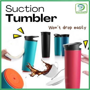 [READY STOCK] Suction Mug Spill-Free Mug 0.54L