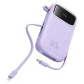 Pin Sạc Dự Phòng Baseus 20000mAh PD 22.5W Kèm 2 dây sạc có đèn LED hiển thị dung lượng pin. 